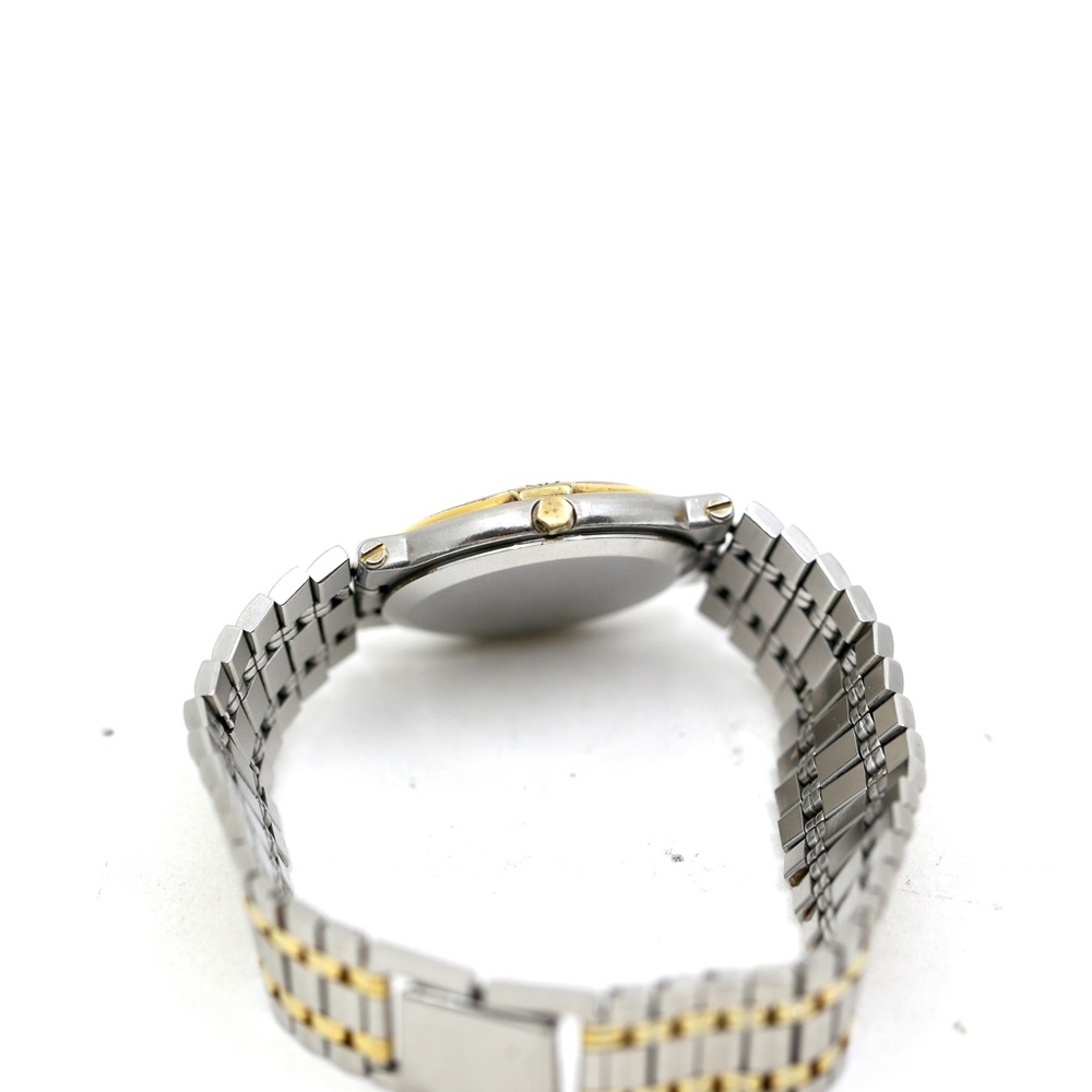 Gucci Two Tone White Face Vintage Watch - Picture 6 of 10
